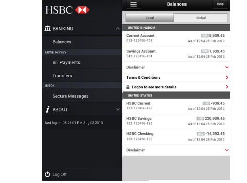 appli hsbc canada